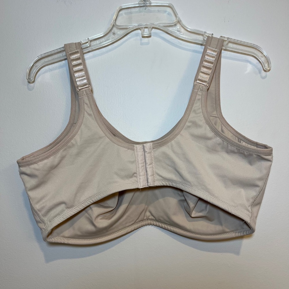 Wacoal Bra Simone Sport Underwire Sand Beige 42DDD 42F Style 855170 - Picture 3 of 5